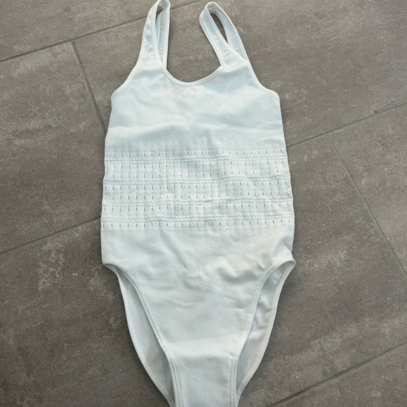 Designer ALAIA Corset Seamless One Piece Swimsuit - Picture 9 of 10